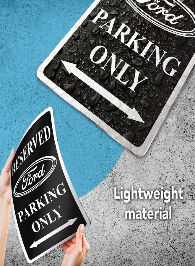 DIMARONGTON Parking Only Sign for Ford Decor, 8x12 Aluminum Garage Signs - Image 3